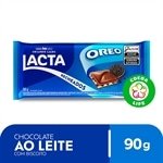 Chocolate Lacta Leite Oreo 90g