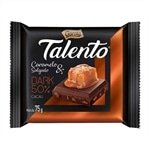 Chocolate Garoto Talento Tablete Dark Caramelo Salgado 75g