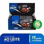 Chocolate Lacta Diamante Negro 80g - Embalagem com 17 Unidades