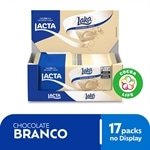 Chocolate Branco Lacta Laka 80g - Caixa com 17 Unidades