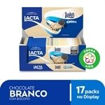 Chocolate Branco Lacta Laka Oreo 80g - Caixa com 17 Unidades