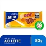 Chocolate Lacta Shot 80g - Embalagem com 17 Unidades