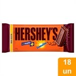 Chocolate Hershey's ao Leite com Ovomaltine 77g - Embalagem com 18 Unidades