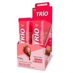 Barra de Cereal Trio Morango com Chocolate 20g - Embalagem com 12 Unidades