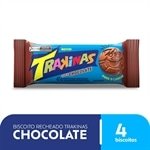 Biscoito Trakinas Chocolate 42G - Embalagem com 40 Unidade