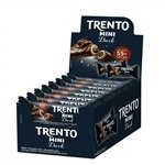 Chocolate Trento Wafer Mini Dark 16g - Embalagem com 16 Unidades