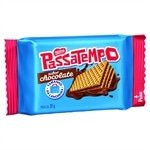 Biscoito Wafer Passatempo Chocolate Pacote 20g - Embalagem com 28 Unidades