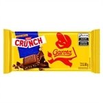Chocolate Garoto Tablete Crunch 80g - Embalagem com 16 Unidades