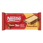 Chocolate Nestlé Chocotrio Pasta Amendoim 90g - Embalagem com 12 Unidades