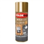 Tinta Spray Colorgin Metallik Ouro 350ml