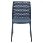 Cadeira Tramontina Isabelle Polipropileno e Fibra de Vidro Azul Navy