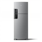 Refrigerador Consul Frost Free Duplex 450L com Espaco e Prateleira Flex Inox 220V CRM56HKB