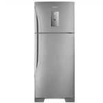 Refrigerador Panasonic BT50 Top Freezer 2 Porta Frost Free 435L Aco Escovado 127V NR-BT50B