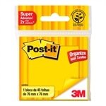 Post-It 3M Amarelo Neon 76x76mm 45 Folhas