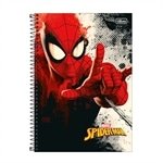 Caderno Espiral Universitário Capa Dura 10m Tilibra Spider Man 4 Unidades c/ 160 folhas