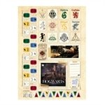 Caderno Espiral Jandaia Universitário Capa Dura Harry Potter 10 Matérias 200 Folhas - Embalagem com 4 Unidades (Sortidos)
