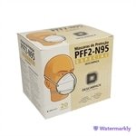 Máscara Descarpack Especial PFF2 Branca - Embalagem 20 Unidades