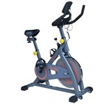Bicicleta Ergométrica Spinning Athletic Advanced 150BS até 120KG Cinza 04214