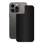 Pelicula para iPhone 13 Pro Max - Traseira de Fibra de Carbono Preta - Gshield