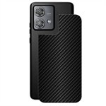 Pelicula para Motorola Edge 40 Neo 5G - Traseira de Fibra de Carbono Preta - Gshield