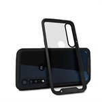 Capa case capinha Stronger Preta para Motorola Moto G8 Play - Gshield