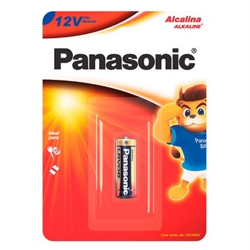Bateria Panasonic LRV081B Alcalina para Alarme Pósitron 12V
