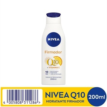 Hidratante Corporal Nivea Firmador Q10 + Vitamina C Todos os Tipos de Pele 200ml