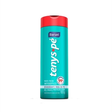 Desodorante para os Pés Tenys Pé Baruel em Pó Action/Menta Fresh 100g