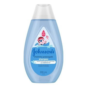 Shampoo Infantil Johnson's Cheirinho Prolongado, 200ml