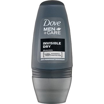 Desodorante Dove Roll On Men Invisible Dry 50ml