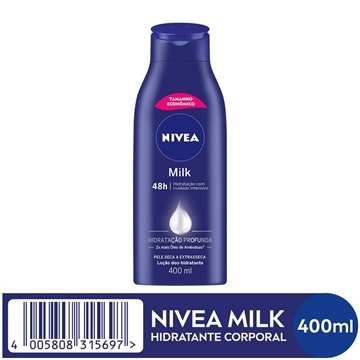 Hidratante Corporal Nivea Milk Pele Extra Seca 400ml