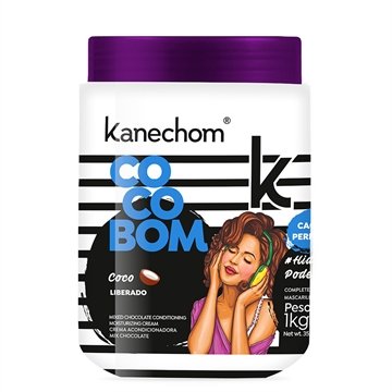 Creme de Tratamento Kanechom Coco Bom 1kg