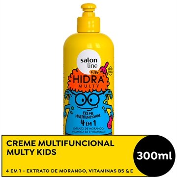 Creme Para Pentear Salon Line Hidra Multifuncional Kids 300ml