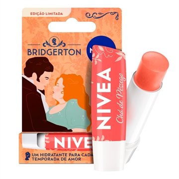 Protetor Labial Nivea Bridgerton Pêssego 4,8g