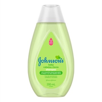 Shampoo Johnson & Johnson Baby Cabelos Claros 200ml