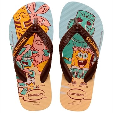 Havaianas Kids Top Spongebob Dourado 23/4