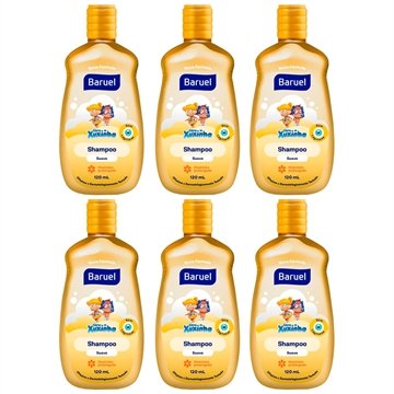 Shampoo Turma Xuxinha Suave 120ml - Embalagem com 6 Unidades