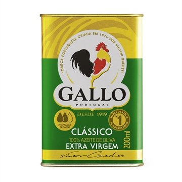 Azeite Gallo Extra Virgem Lata, 200ml