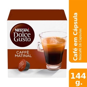 Cápsulas de Café Dolce Gusto Caffè Matinal - Embalagem com 16 Unidades