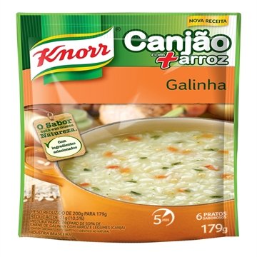Sopão Knorr Canjão com Arroz Sachê 179g