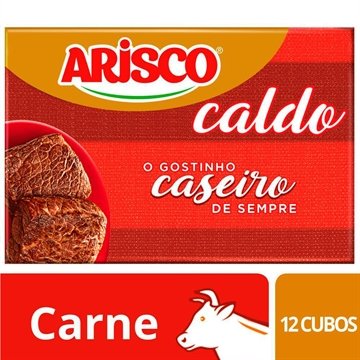 Caldo de Carne 114g - 80 unidades - Arisco
