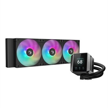 Water Cooler Deepcool Mystique, Argb, 360Mm, Preto - R-Lx750-Bkadsnc-G-1.