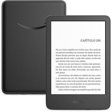 Kindle 11ª (16gb - Modelo 2024),Com Tela Antirreflexo, Luz Frontal Ajustavel E Bateria De Longa Duração - Cor Preta, B0cp31l