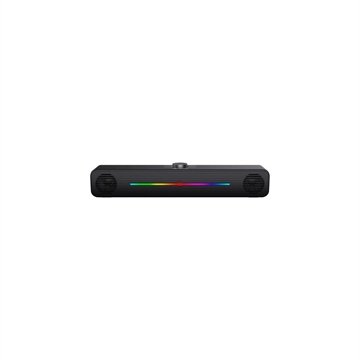 SoundBar Gamer C3Tech, 2.0, RGB, 6W, Preto - SB-50BK