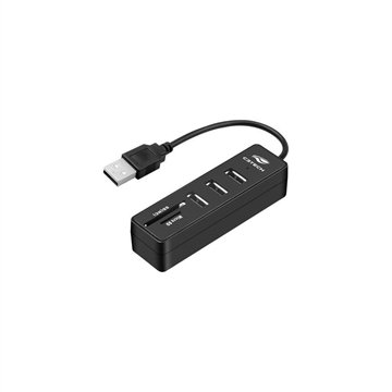 Hub Usb C3tech 2.0 5 Portas Hu-l200bk