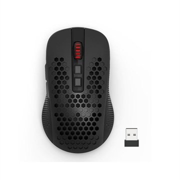 Mouse Gamer Redragon Hana, 7200 Dpi, Wireless, Bluetooth, Cabeado, 7 Bts, Rgb, Usb-C, Sensor: Pixar Paw3104, Preto - M694-Rgb.