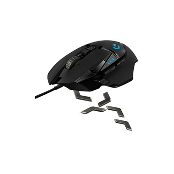 Mouse Logitech Gamer G502 Hero Opt Usb Pto Res.100 a 16000 Dpi