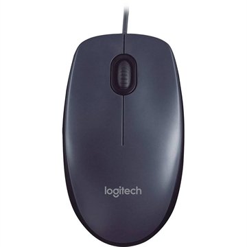 Kit 10 Mouses Logitech M90 Usb Preto