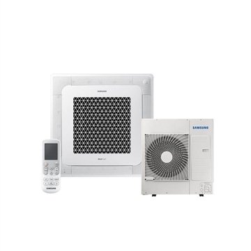 Ar Condicionado Split Cassete 4 Vias Samsung Wind Free 36000 Btus Quente E Frio Inverter 220V R32 (Ac036hcadkg/Az)