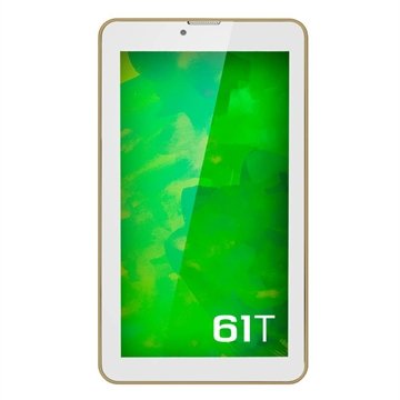 OLD Tablet Mirage 61t 3G Quadcore Tela 7 Pol. Dual Câmera 2mp + 1.3mp Dual Chip Android 4.4 Dourado - 2003
